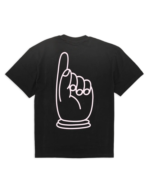 DECèIT | Finger | T-shirt manica corta nera