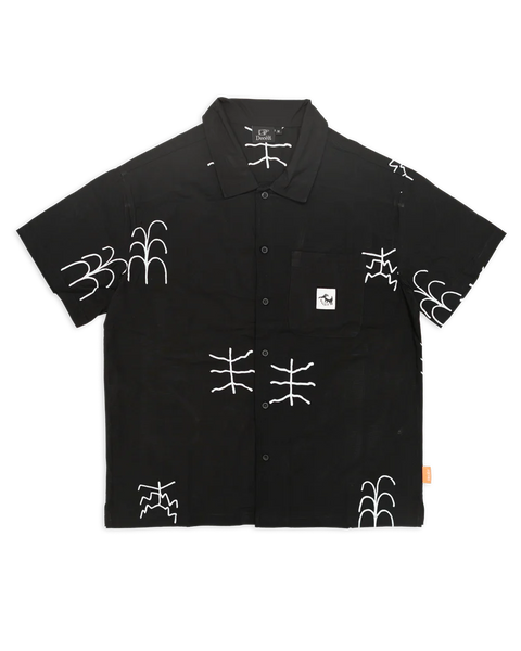 DECèIT | Primitive Shirt | Camicia manica corta nera