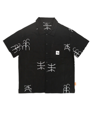 DECèIT | Primitive Shirt | Camicia manica corta nera