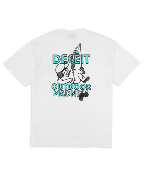 DECèIT | Outdoor Madness | T-shirt manica corta bianca