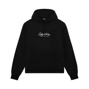 DOLLY NOIRE | Logo Hoodie Black | Felpa con cappuccio nera