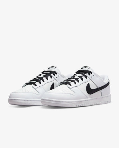 NIKE | Dunk low retro reverse Panda | Scarpa bassa in pelle bianca e nera