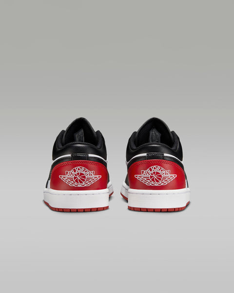 NIKE AIR JORDAN 1 Low - Sneakers bassa - Bianco/Varsity Red/Bianco/Nero