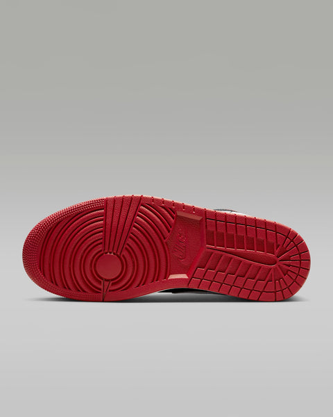 NIKE AIR JORDAN 1 Low - Sneakers bassa - nero/bianco/gym red