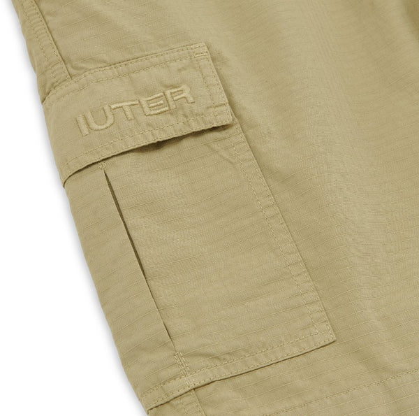 IUTER - CARGO SHORTS - Pantaloncino cargo beige
